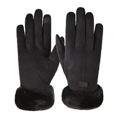 BLWOENS - Guantes de invierno Unisex - Negro
