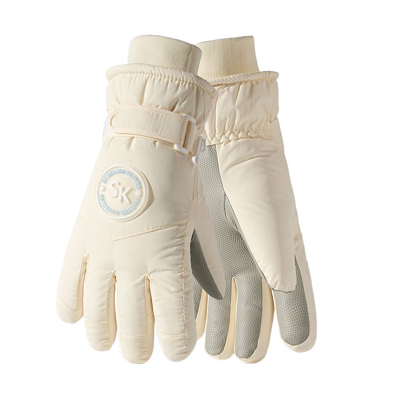 BLWOENS - Guantes de invierno Unisex - Blanco