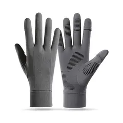 BLWOENS - Guantes de invierno Unisex - Gris