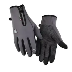 BLWOENS - Guantes de invierno Unisex - Gris