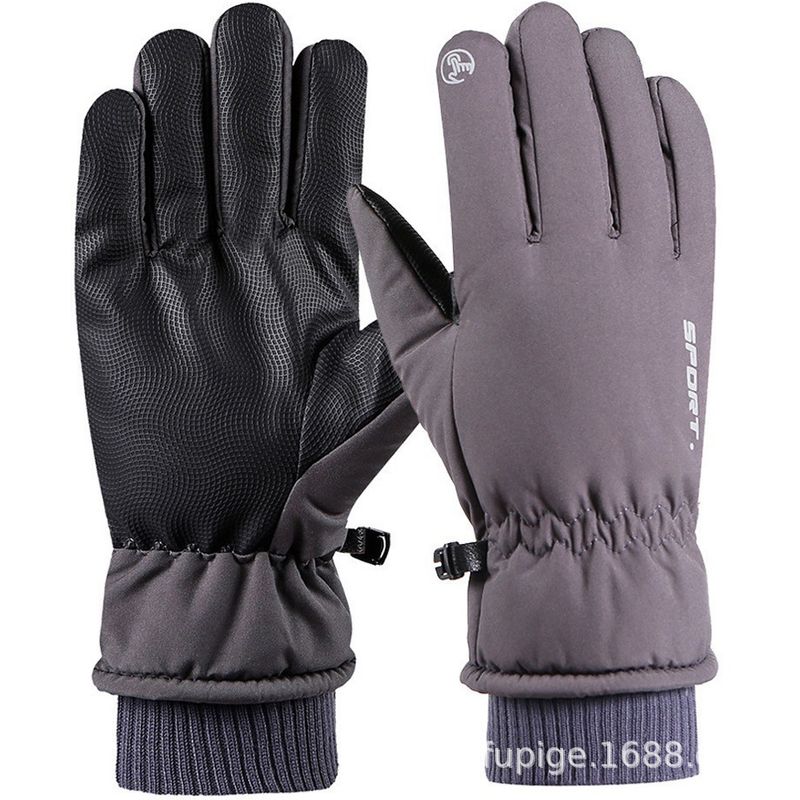 BLWOENS - Guantes de invierno Unisex - Morado