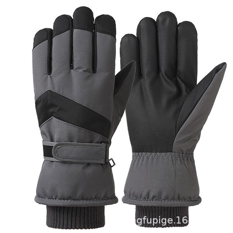 BLWOENS - Guantes de invierno Unisex - Gris