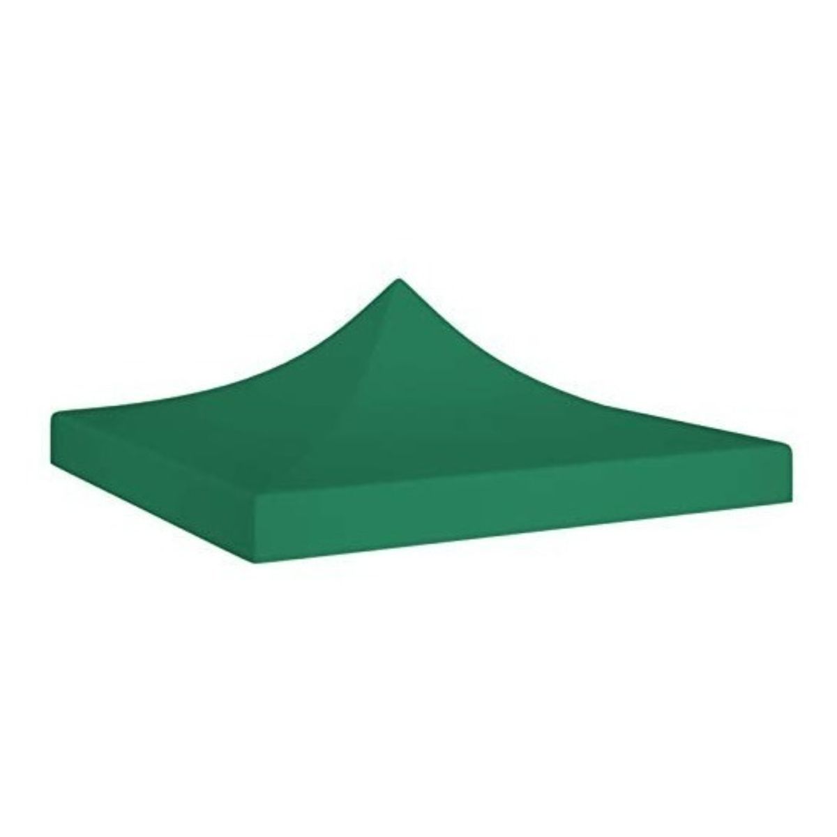 AFVENTURA - Carpa Lona Repuesto Toldo 3x3 Impermeable Filtro Uv Blanca verde