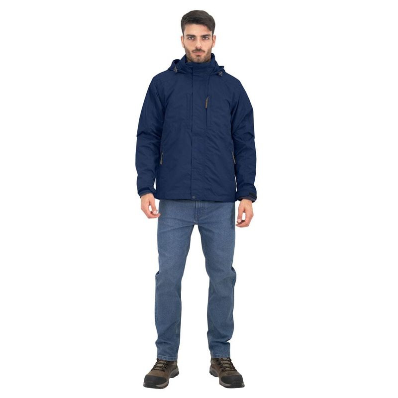 QUEBEC - Parka Desmontable Quebec Ottawa 3 en 1 Deep Blue