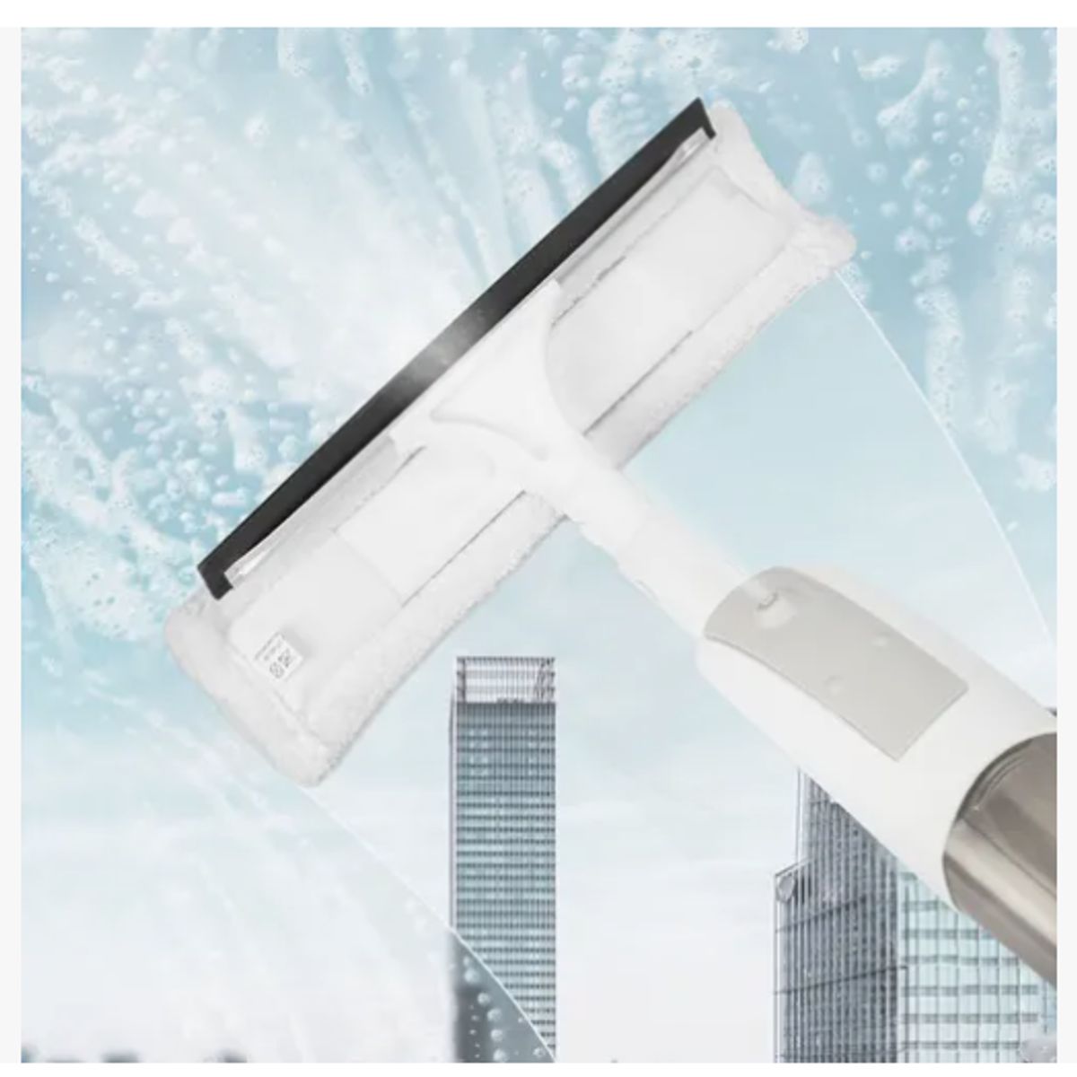 GENERICO - Limpia Vidrios Secador 3 En 1 Con Atomizador