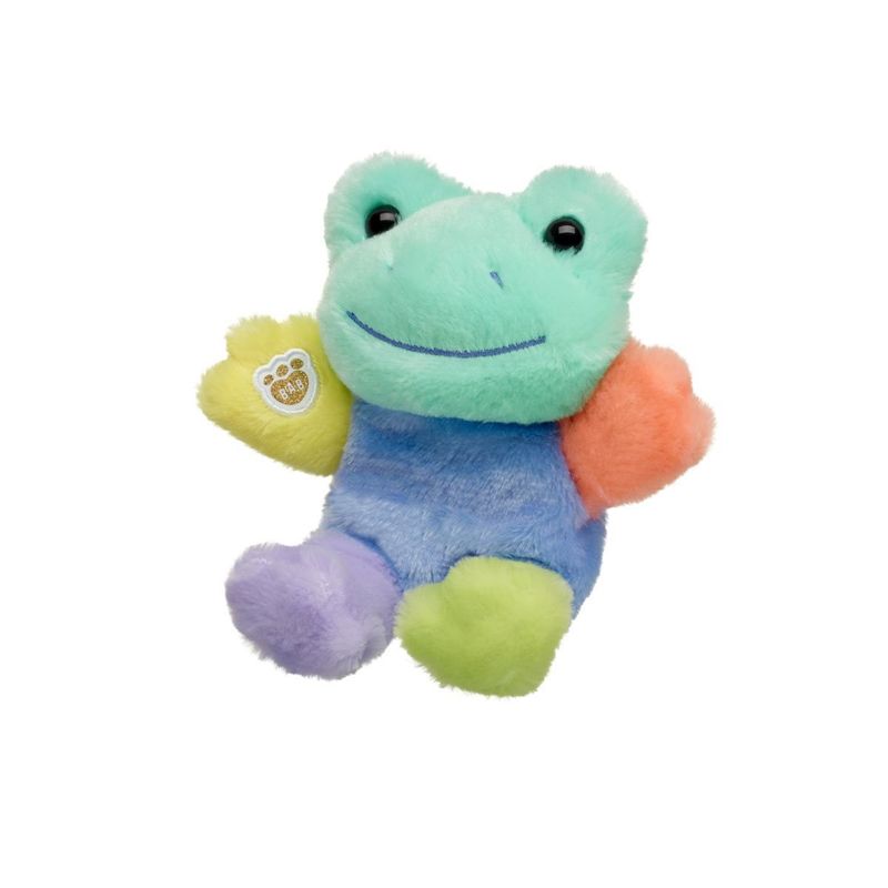 BUILD A BEAR - MINI PELUCHE BEANS RANA MULTICOLOR BUILD-A-BEAR.-