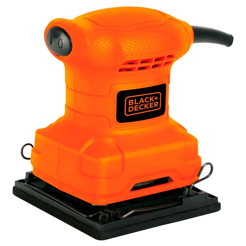 BLACK+DECKER - Lijadora orbital 14 de hoja 200W BLACK+DECKER BS200-B2C