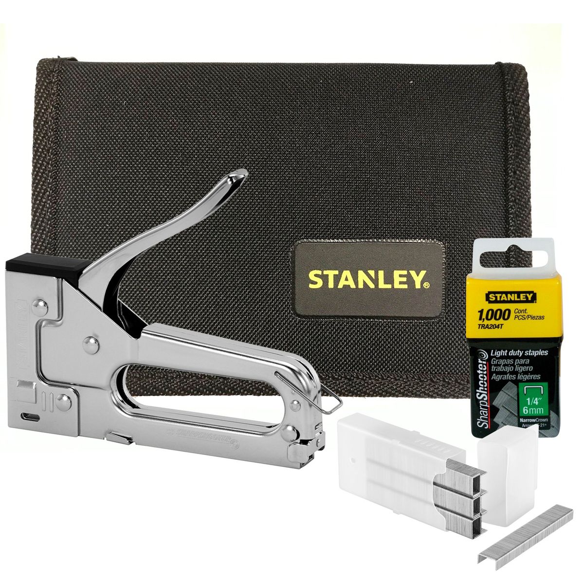 STANLEY - Engrapadora Metálica Trabajo Liviano + Grapas STANLEY TR45KC