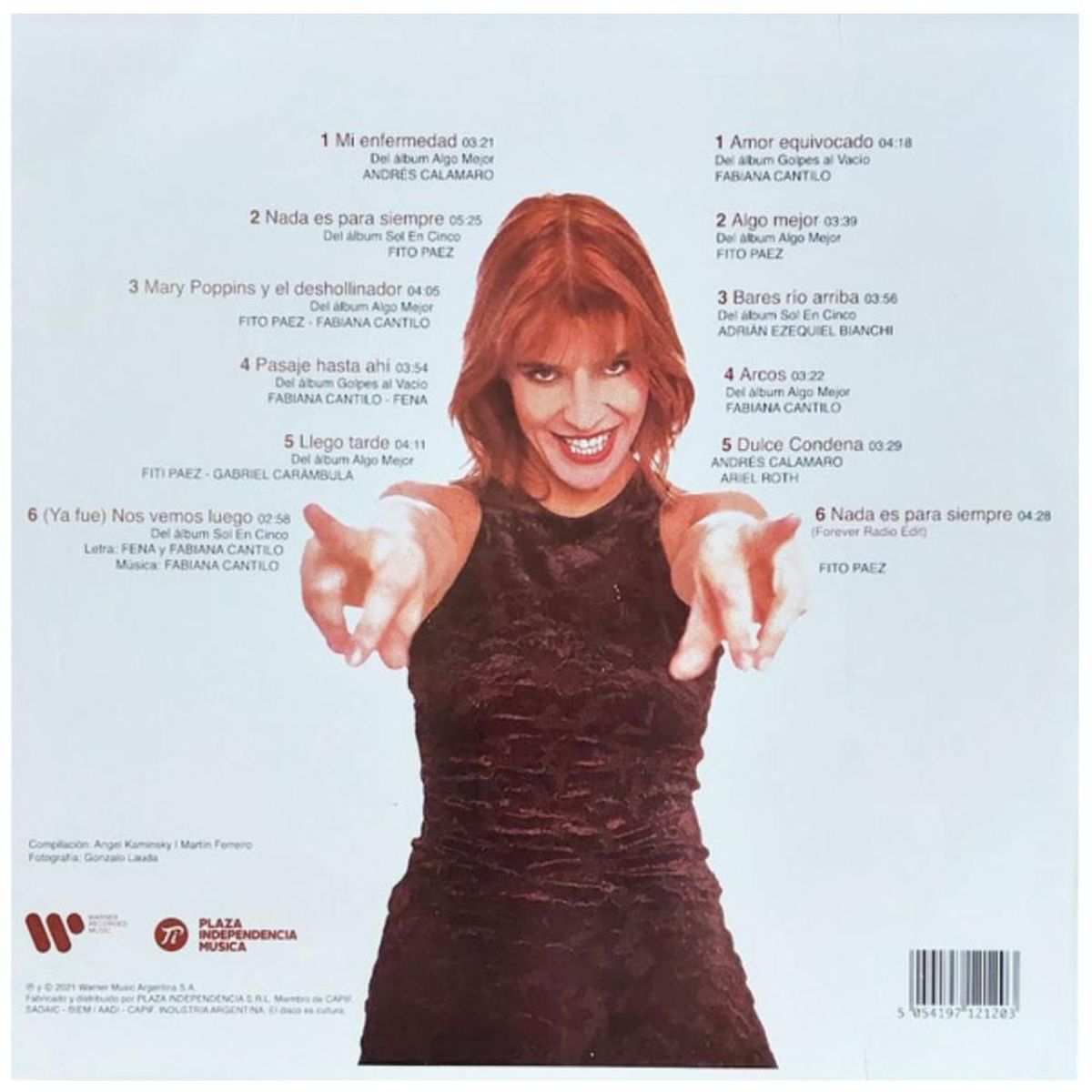 HITWAY MUSIC - FABIANA CANTILO - LO MEJOR - VINILO