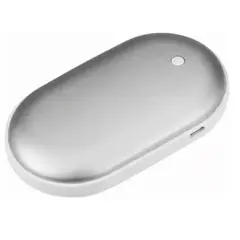 ATLAS - Calentador De Manos Portátil Recargable Con Batería Externa Gris