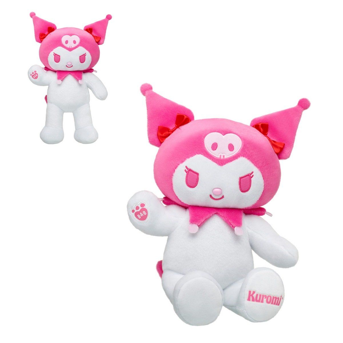 BUILD A BEAR - Peluche Build a Bear Kuromi colección Sanrio San Valentín