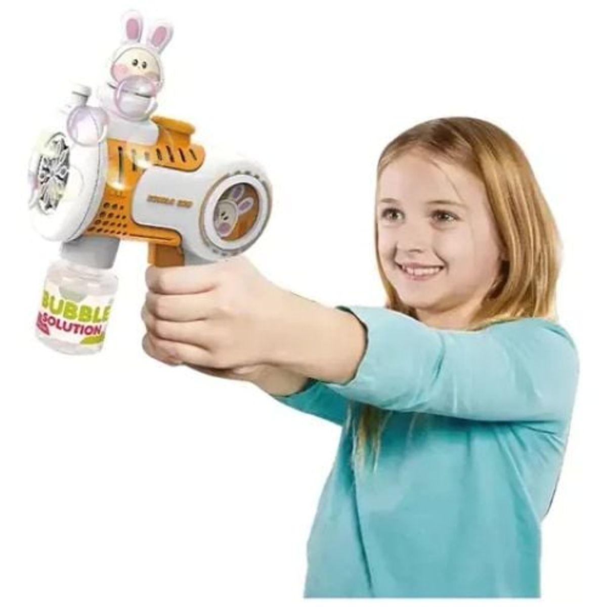 GENERICO - Pistola Maquina De Burbujas Con Luces