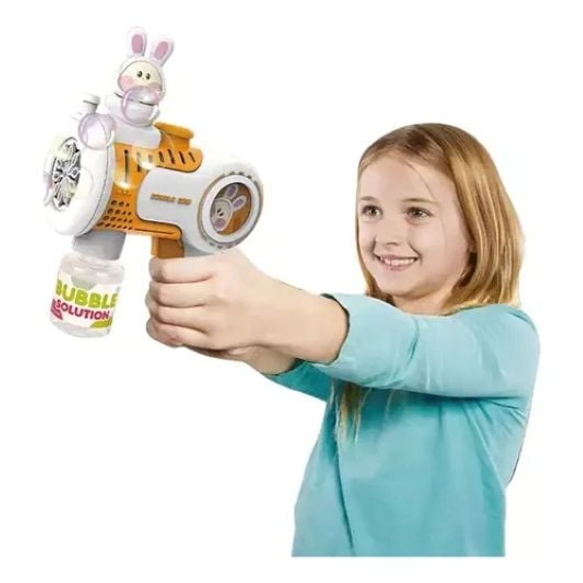 GENERICO - Pistola Maquina De Burbujas Con Luces