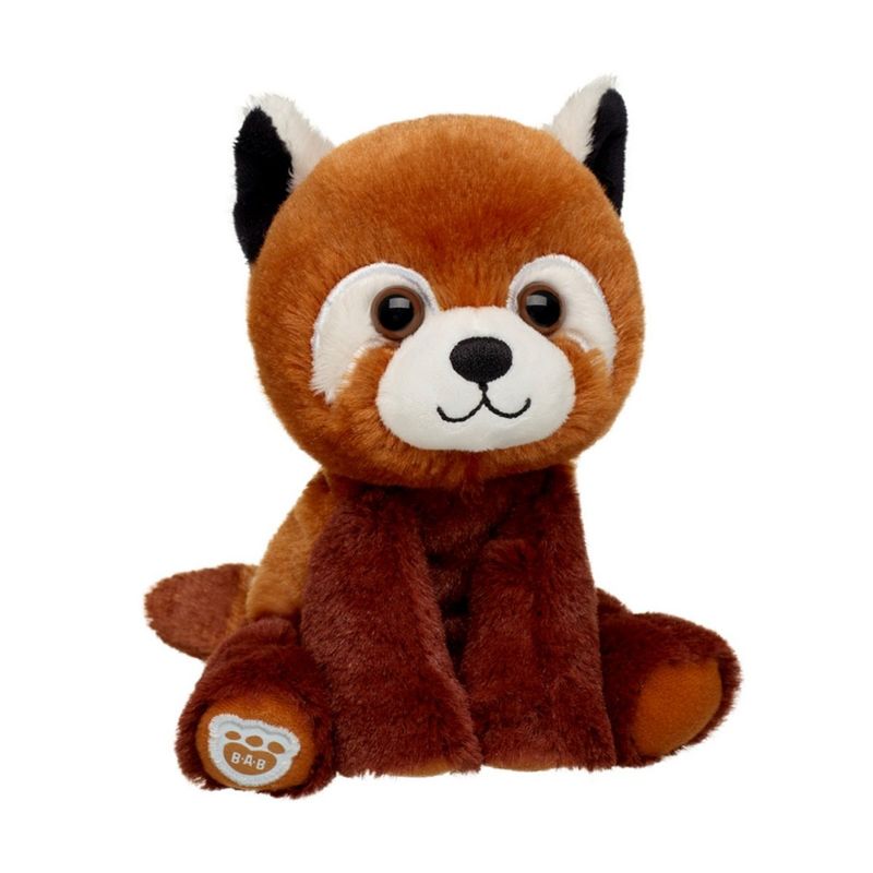 BUILD A BEAR - MINI PELUCHE BEAN PANDA ROJO BUILD-A-BEAR