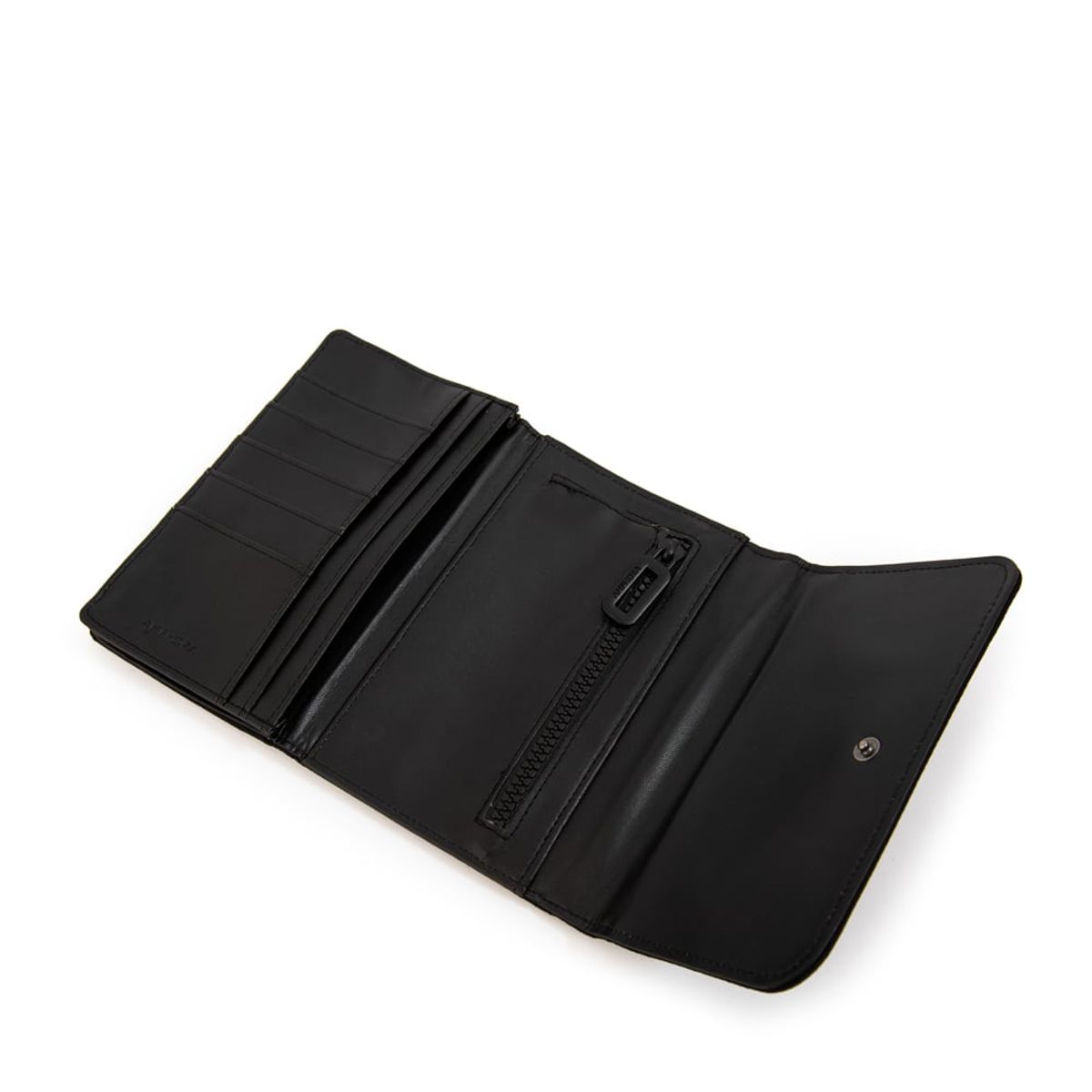 AMPHORA - Billetera acordeon trinidad mediana negro