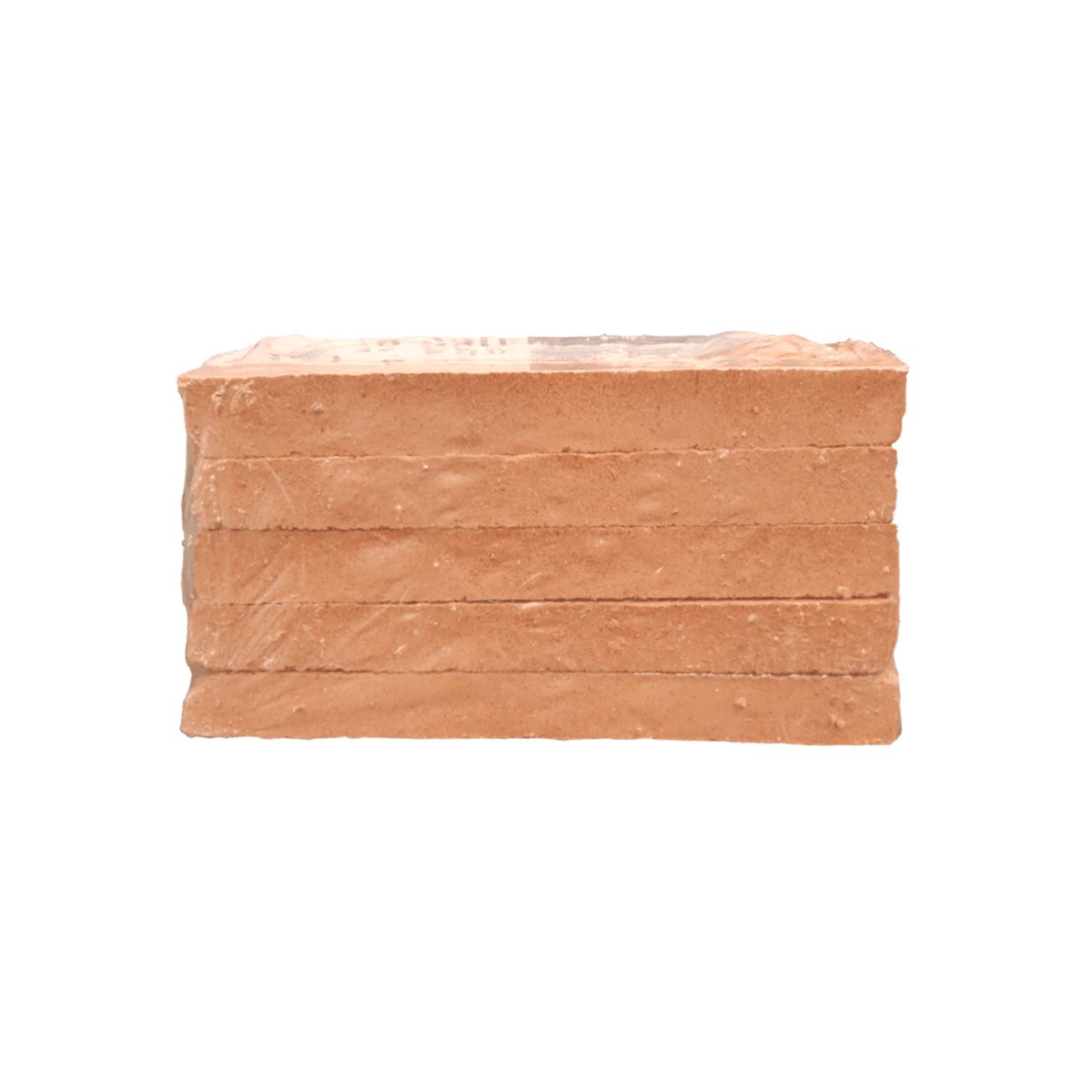 GENERICO - Ladrillo refractario fachada estriada 23x6.5x2.5 10un Cobian