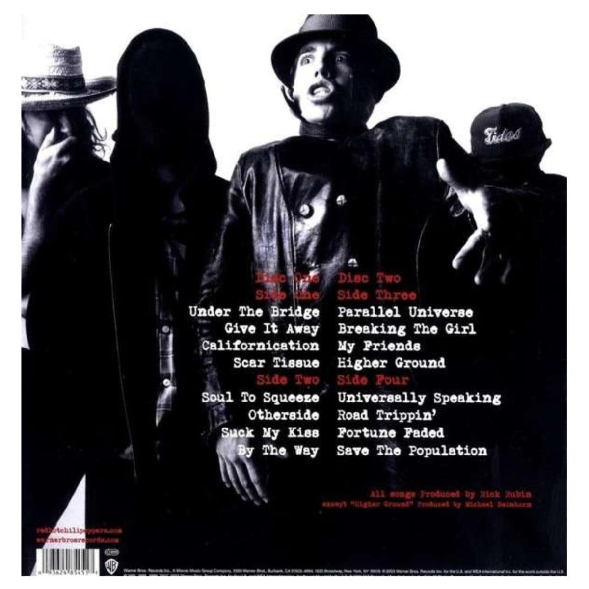 HITWAY MUSIC - RED HOT CHILI PEPPERS - GREATEST HITS 2LP - VINILO