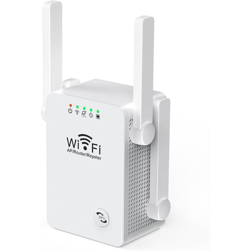 TIOZONEY - 300M WIFI Signal Booster 4 Antenas