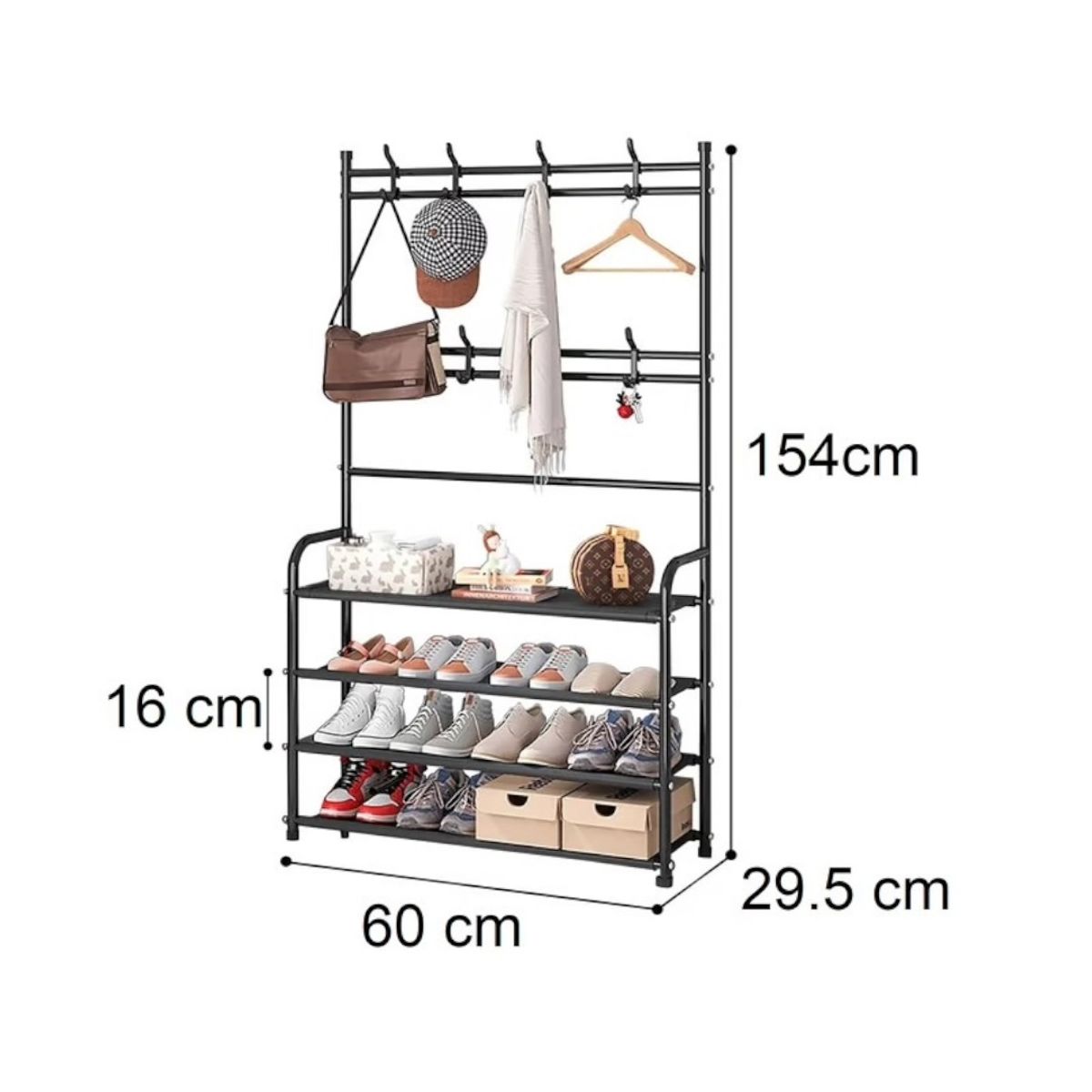 GENERICO - Zapatero Organizador Colgador Zapatos Armario Perchero