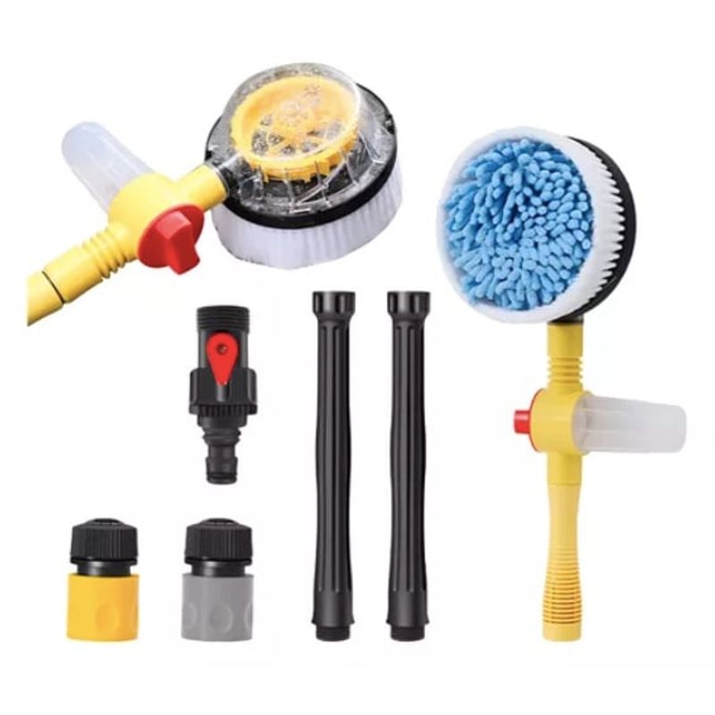 ATLAS - Set Lavado De Auto Cepillo Microfibra