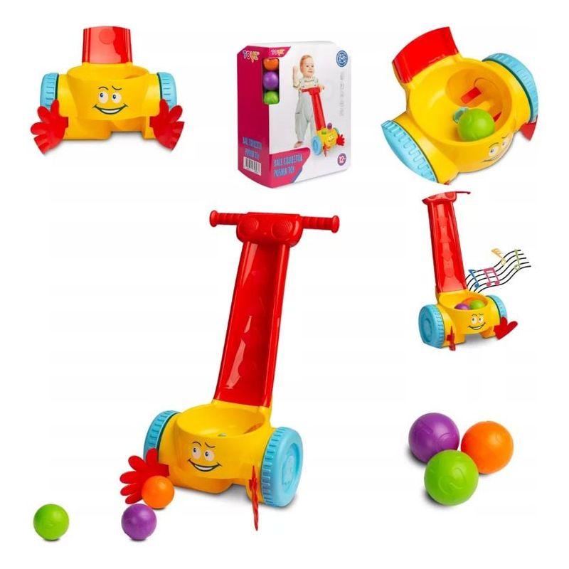 GENERICO - Caminadora Musical Con Pelotas Y Manos Popper Walker