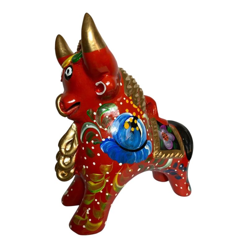 GENERICO - Torito De Pucará En Cerámica Mediano
