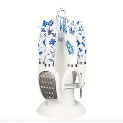 GENERICO - Set Utensilios 7 Piezas Silicona Set Utensilios Cocina