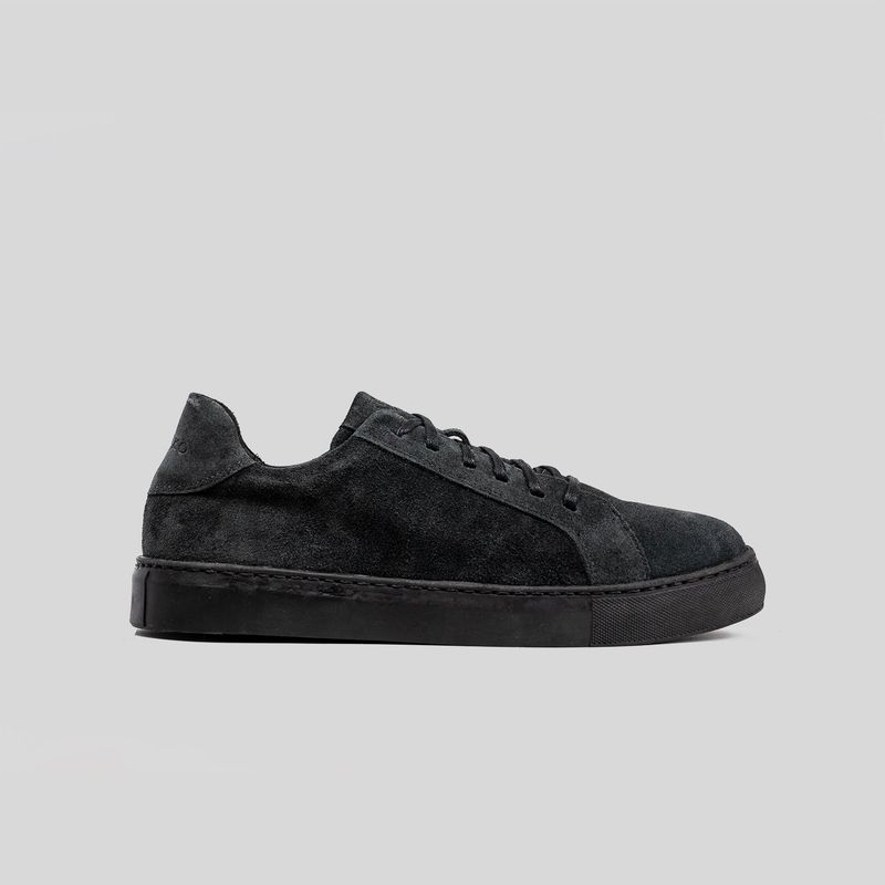 TRAUKO - Zapatilla Cuero Hombre Plomo Trauko Montblanc