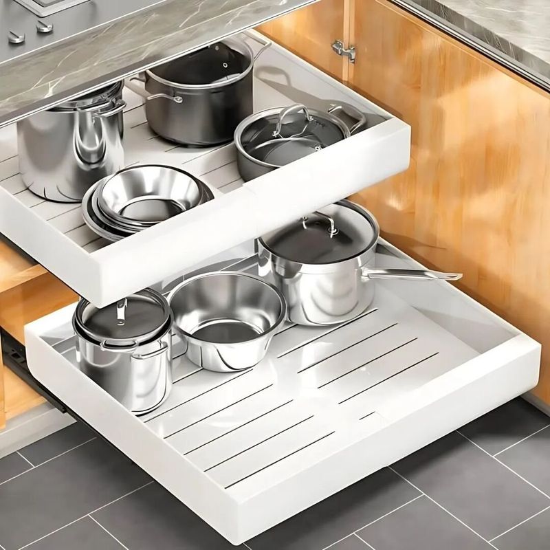 GENERICO - Bandeja Organizadora Extensible para Cubertería y Ollas