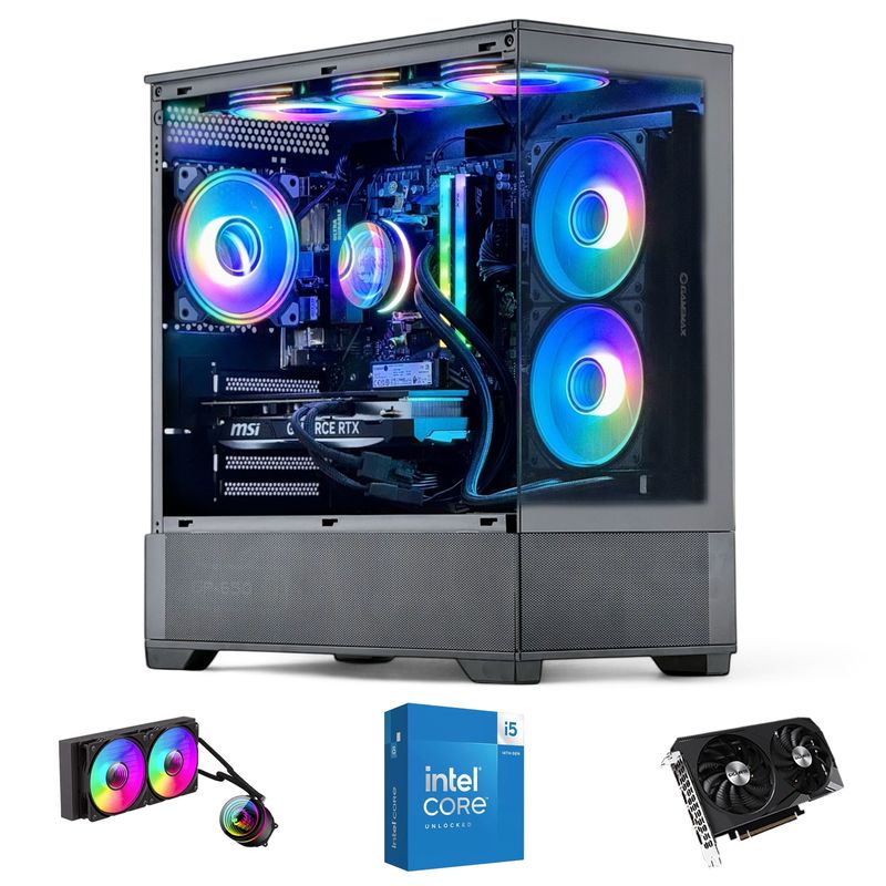 HYPERPC - PC GAMER: INTEL CORE i5 14600K 32gb DDR5 2Tb RTX 4070 WiFi