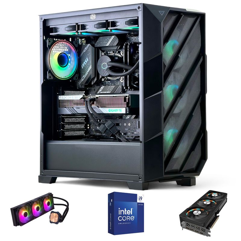HYPERPC - PC GAMER INTEL CORE i9 14900KF 128gb DDR5 2Tb RTX 5080 16Gb