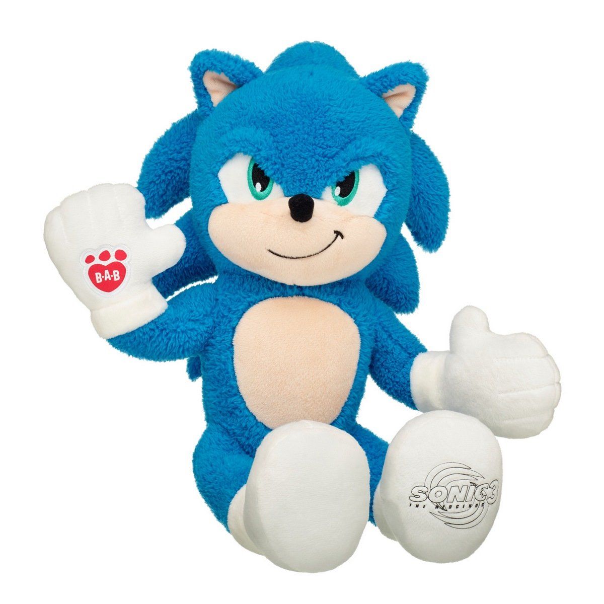 BUILD A BEAR - Peluche Build a Bear colección Sonic the Hedgehog 3