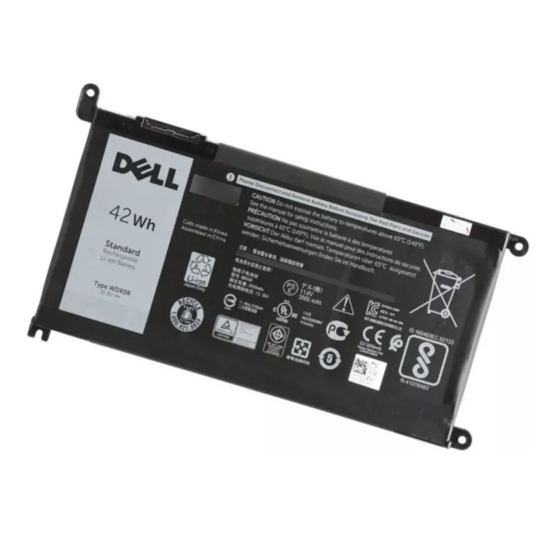 DELL - Batería Original Dell Inspiron Wdx0r 15 5567 5568 13 7368