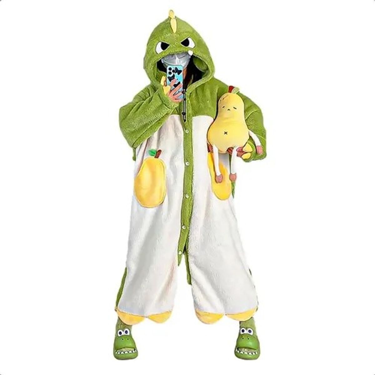 ARCA SHOPPING - Polerones Chiporro Pijama De Invierno Poleron Invierno Diseño De Monstruo Adulto