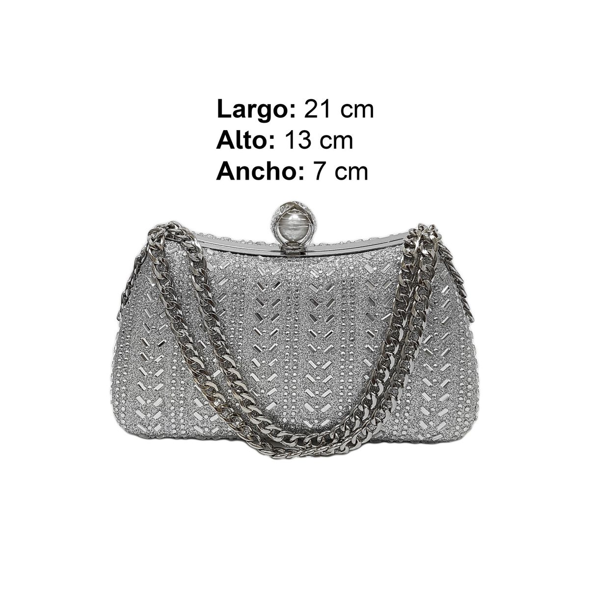 GENERICO - Cartera De Fiesta Para Dama Tipo Clutch J