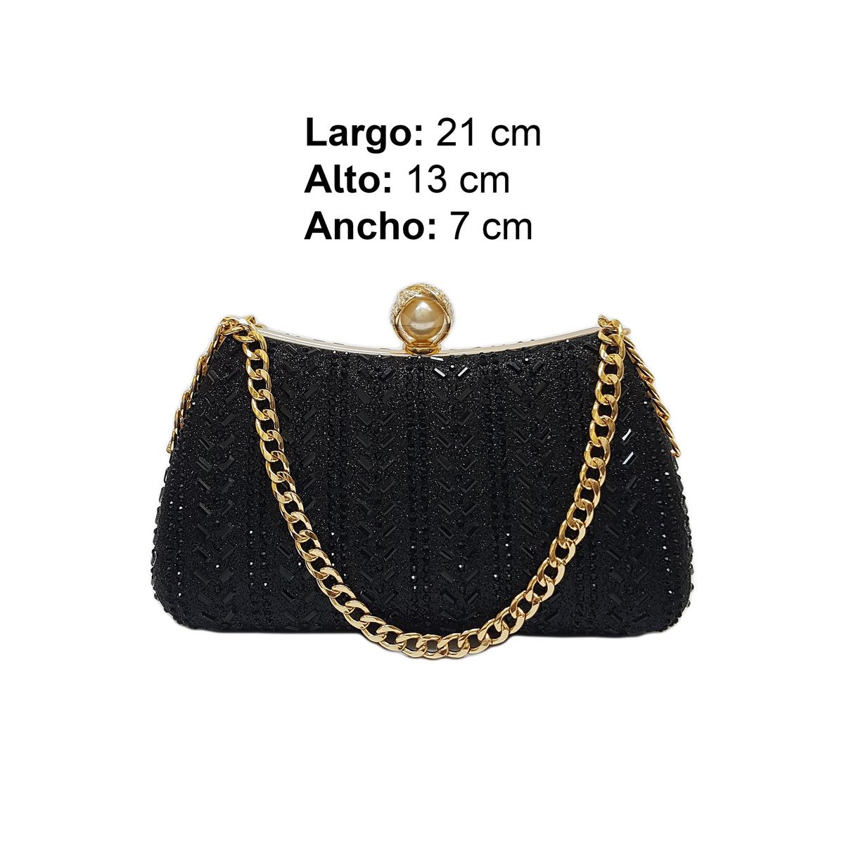 GENERICO - Cartera De Fiesta Para Dama Tipo Clutch J