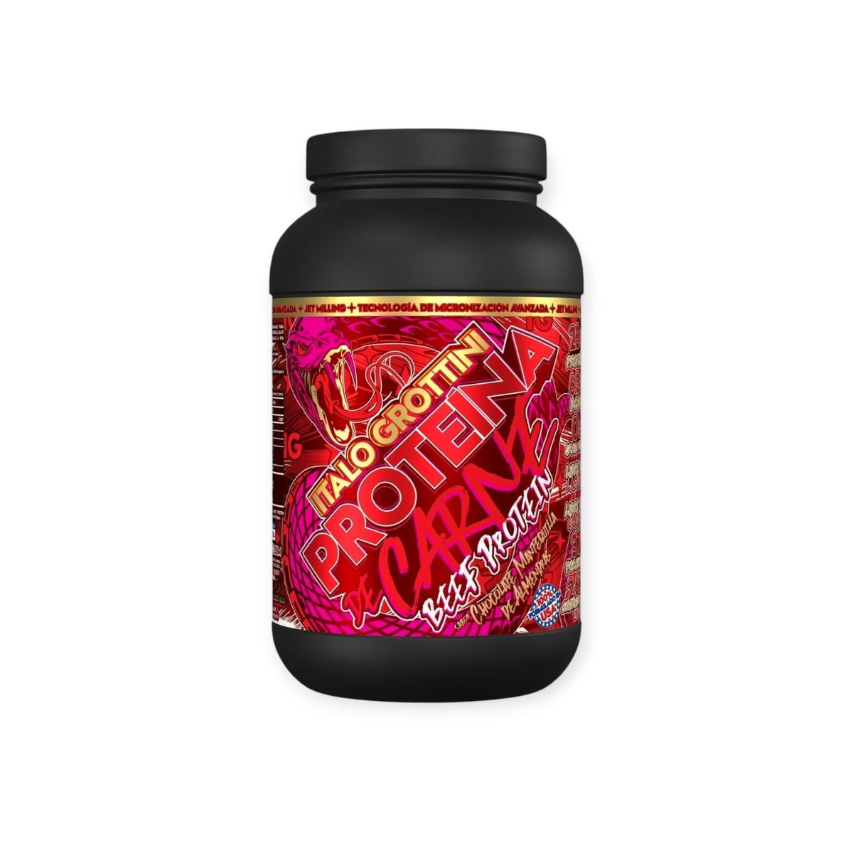 ITALO GROTTINI - PROTEINA DE CARNE  37 SV 2.6LBS CHOCOLATE - ITALO GROTTINI