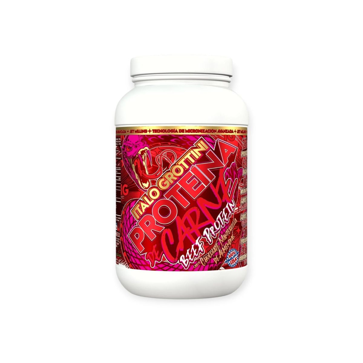 ITALO GROTTINI - PROTEINA DE CARNE  37 SV 2.6LBS CHOCOLATE - ITALO GROTTINI
