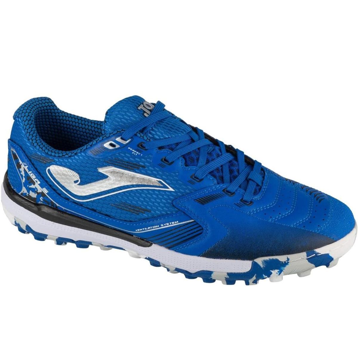 JOMA - Zapatilla Fútbol Turf Hombre Liga Azul Joma
