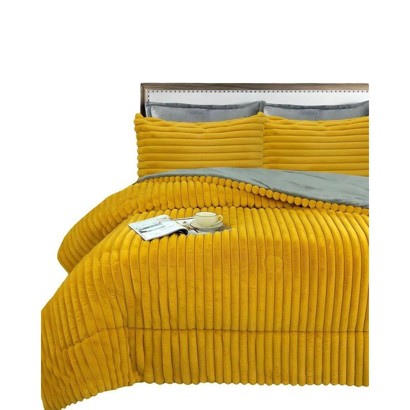 GENERICO - CUBRECAMA CHIPORRO DE INVIERNO DISEÑO LINEAL 2 PLAZAS -10