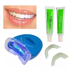 GENERICO - Blanqueador Dental LED Portátil con Gel y Molde Bucal