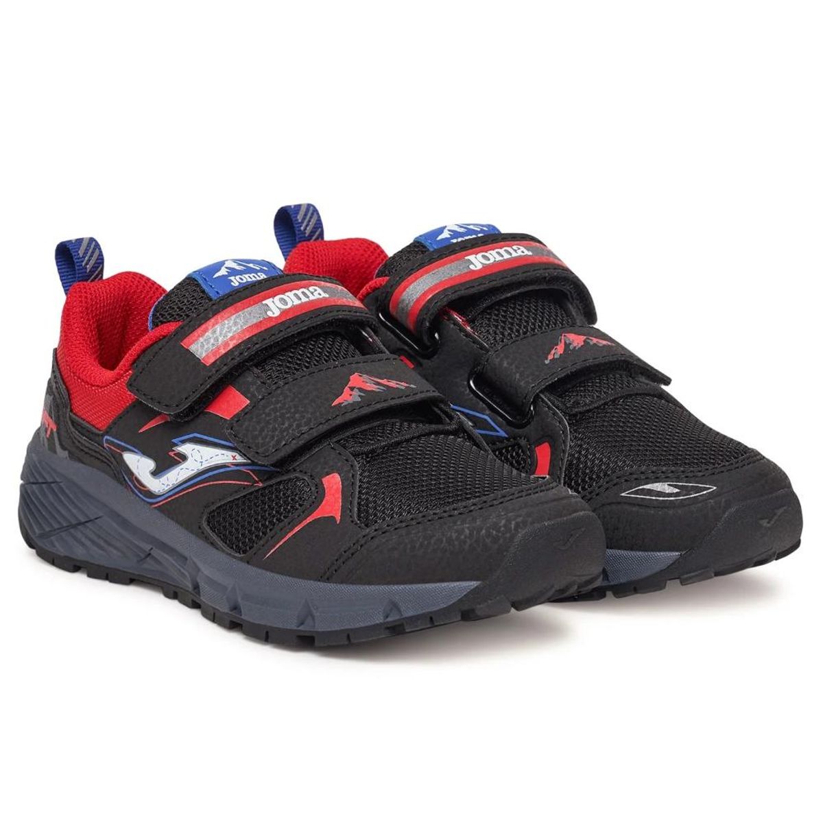 JOMA - Zapatilla Trail Running Kids Rift Negro Rojo Joma