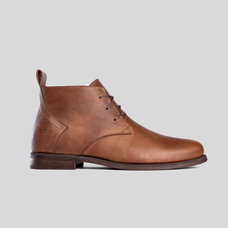 Zapato Hombre Cuero Moca Texas