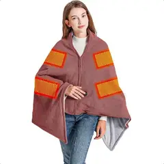 ARCA SHOPPING - Manta Calentadora Manta Recargable Portatil Manta burdeo