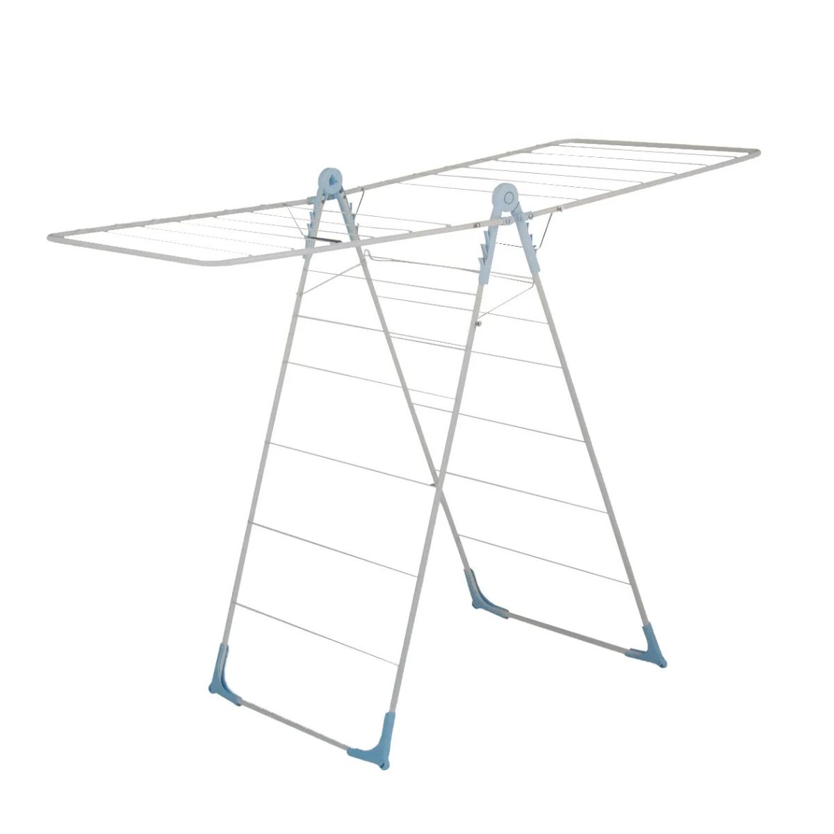 GENERICO - Tendedero de ropa plegable 139x57x100cm blanco Bighouse