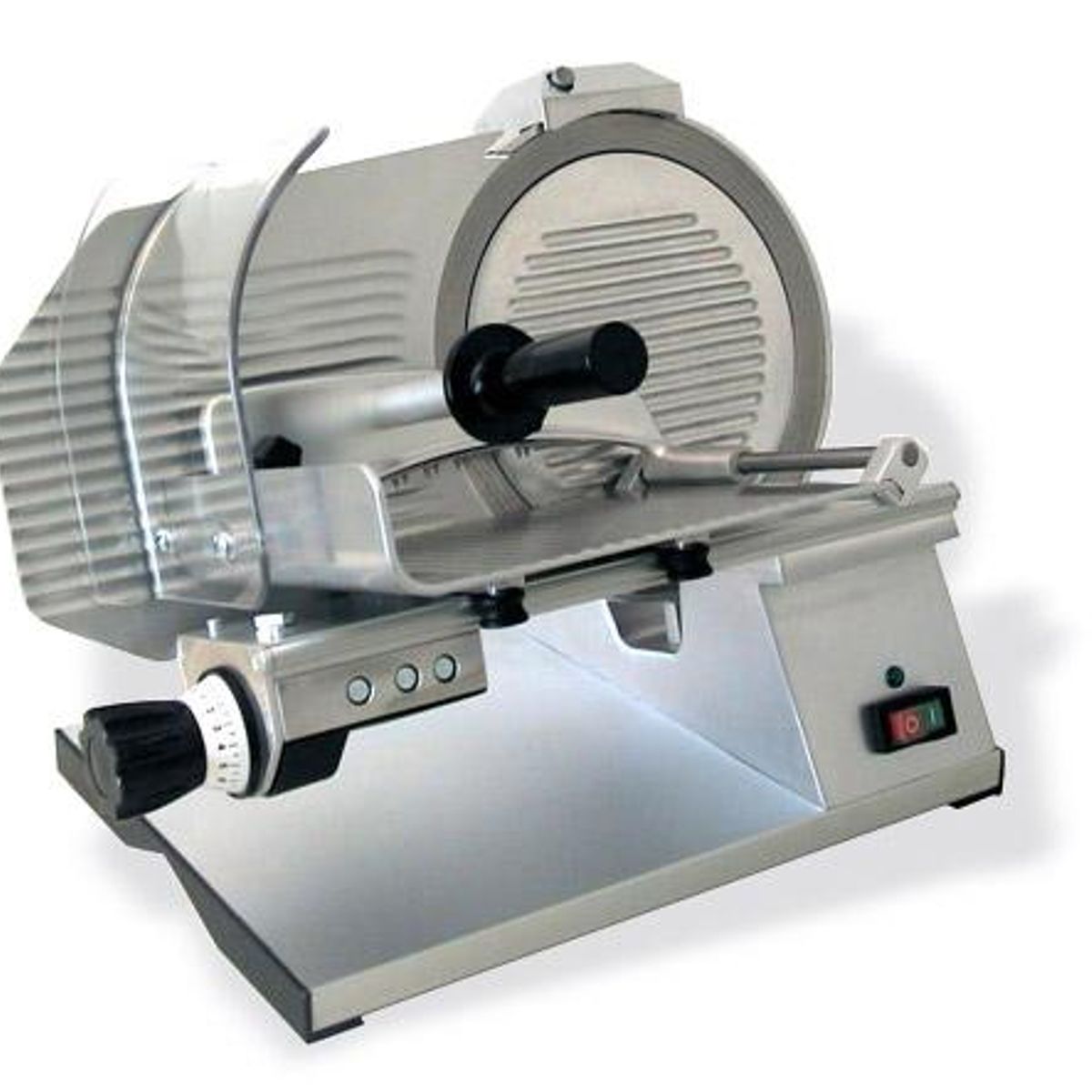 BOZZO - Cortadora de fiambre 300 ITALIANA con Engranajes