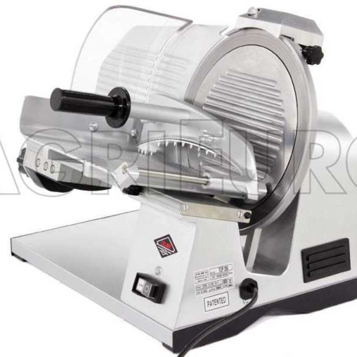 BOZZO - Cortadora de fiambre 300 ITALIANA con Engranajes