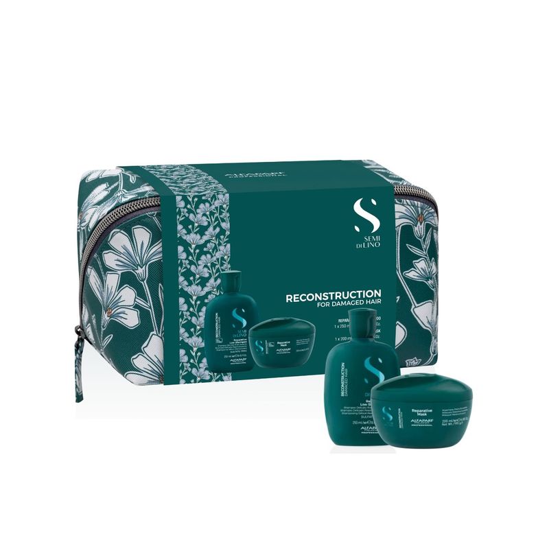 ALFAPARF MILANO - KIT ESTUCHE SHAMPOO + MASK RECONSTRUCCIÓN ALFAPARF