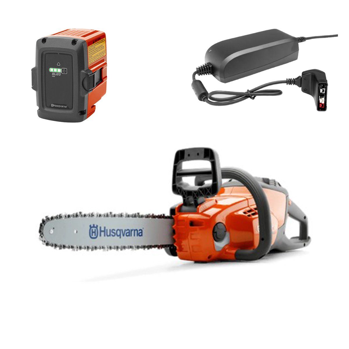 HUSQVARNA - Motosierra inalámbrica li 120i+bli20 qc80 Husqvarna