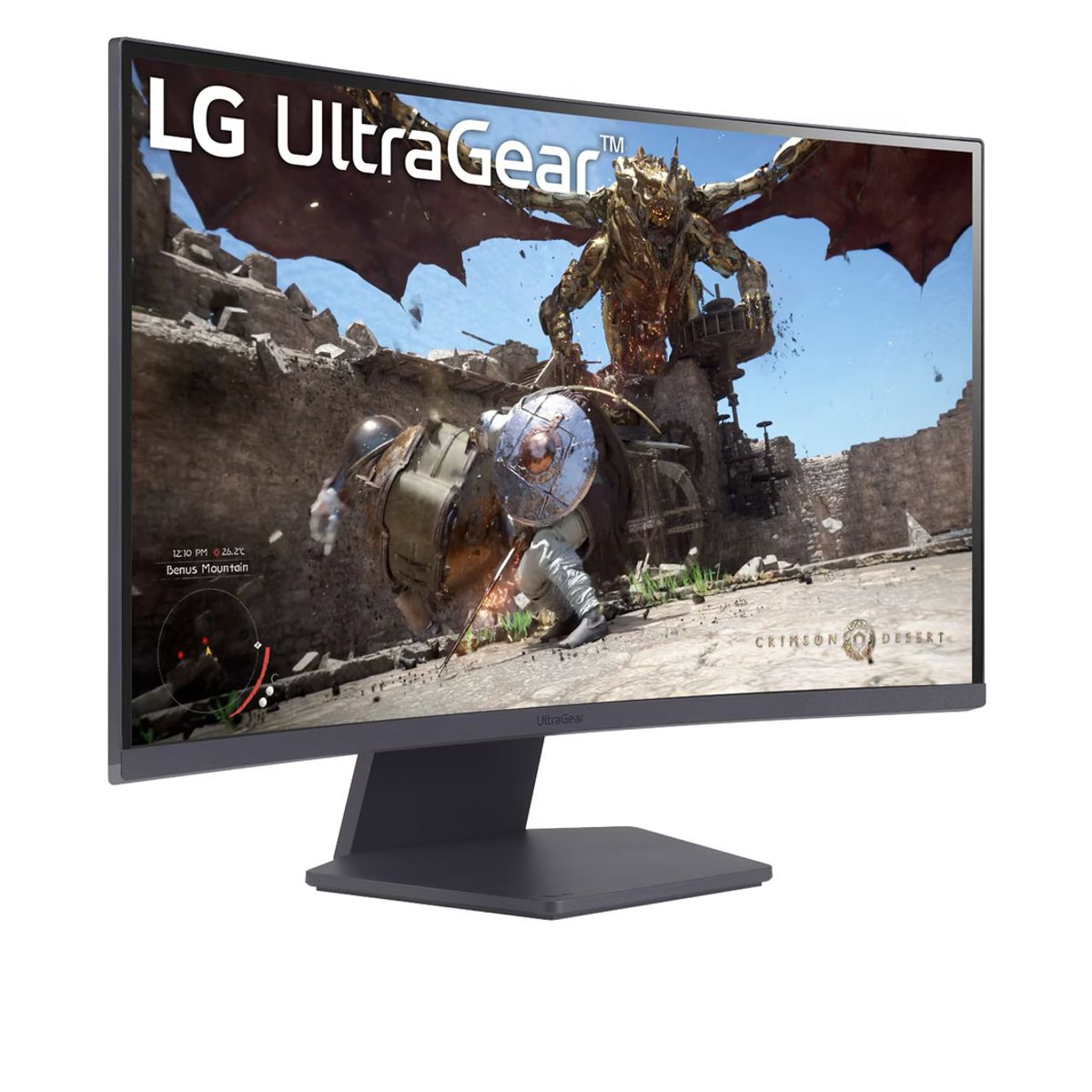 LG - Monitor Gamer LG UltraGear 27 Curvo VA QHD HDR10 180Hz 1ms